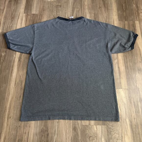 Vintage Y2K Evil Face Lead Me Not To Temptation T-shirt Size XL Skate Grunge - Picture 4 of 6